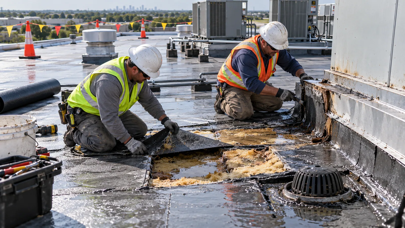 Hurricane Damage Roof Repair in Queens, NY