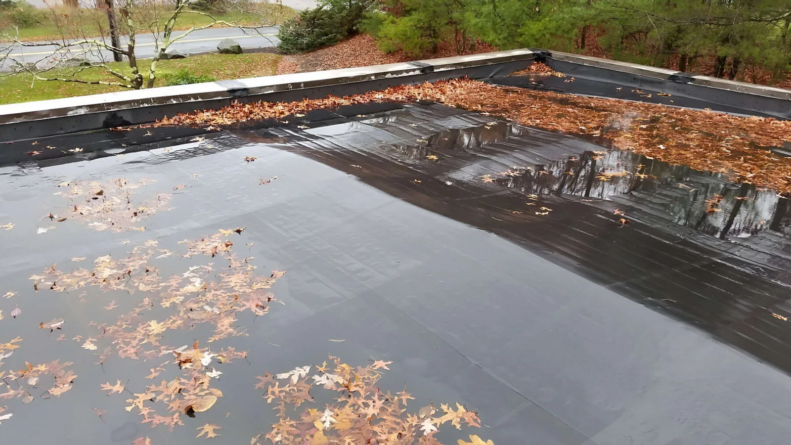 Ponding Water Roof Repair in Queens, NY