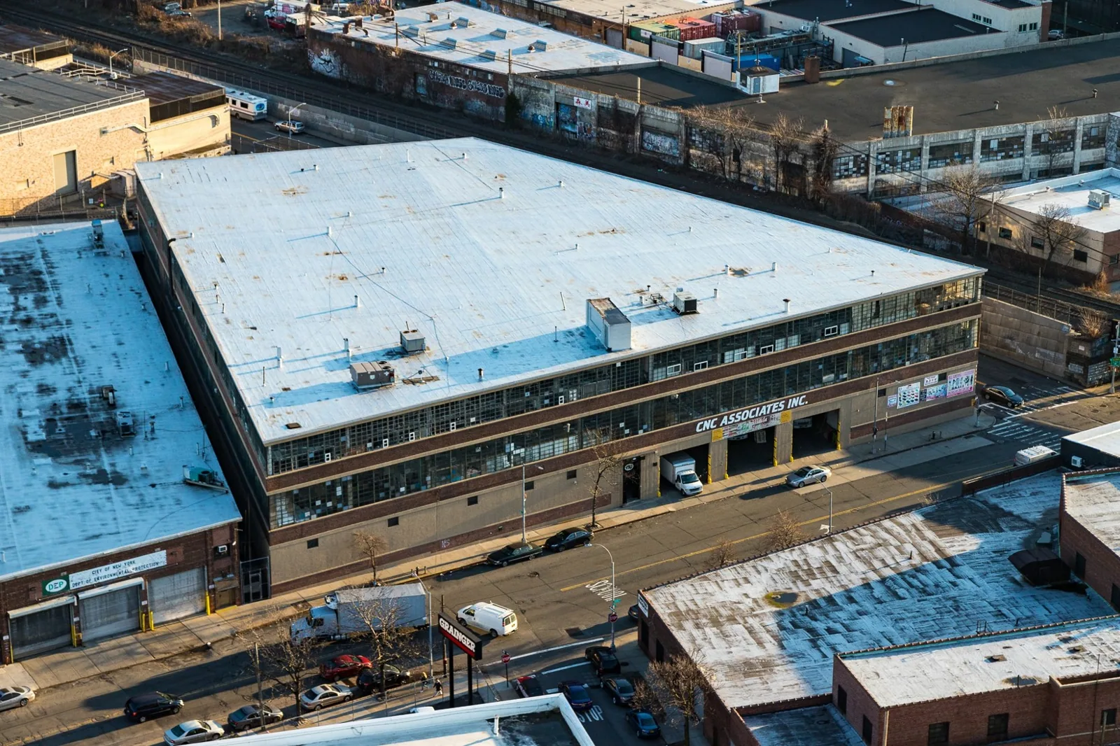 distribution center roof