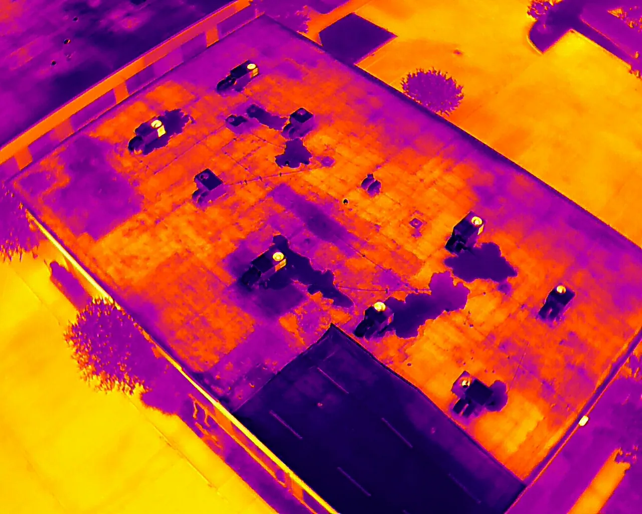 infrared moisture survey